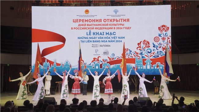 Khai mạc Ngày Văn hóa Việt Nam tại Liên bang Nga (03/07/2024)